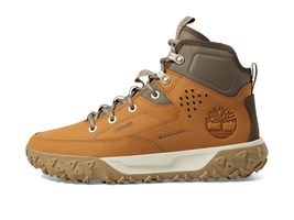 Timberland Men&#39;s GreenStride Motion 6 Mid Leather Hiking Boot, Light Gre... - £123.18 GBP