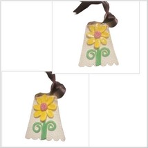 Kristi McCarthy Designs 3D Sunflower Plaque Wall Hanging Clay Ceramic Home Art - £17.22 GBP