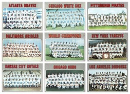 1970 Topps Baseball "Teams" U-Pick #1 -579 EX. - £1.20 GBP+