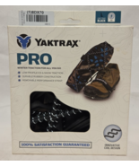 Yak Trax Yaktrax Pro Black Traction Shoes Device Size Large L - $23.75