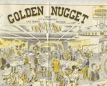 Golden Nugget Gambling Hall Placemat 2nd &amp; Fremont Las Vegas Nevada - £9.33 GBP