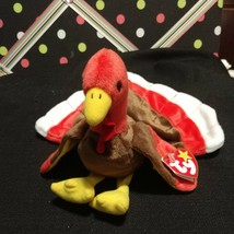 Retired Original Rare Ty Beanie Baby – Gobbles The Turkey 1997 Error On Tag - £2,388.70 GBP