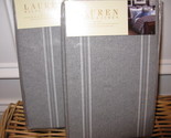 1 Ralph Lauren JERMYN STREET Grey Stripe euro sham - $54.67