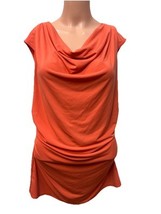 Woman’s Medium Orange Sleeveless Top - $8.90