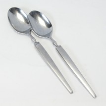 National Stainless Kronor II Serving Spoons 8 3/4&quot; Lot of 2 - £10.17 GBP