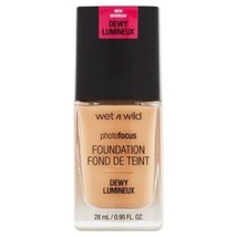 Wet n Wild Photo Focus Dewy Liquid Foundation Makeup, Bronze Beige * # 1... - $7.69