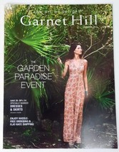 Garnet Hill Catalog 2013 Summer Womens Fashion &amp; Home Decor Clothing Garden - £8.87 GBP
