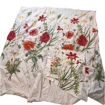 Pottery Barn Bloomfield Queen Duvet Sham SET Multicolor Butterfly Wildfl... - $139.50 CAD
