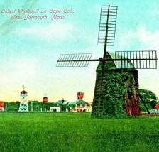 Oldest Windmill on Cape Cod  West Yarmouth MA 1900s UDB Postcard UNP Unused - £3.09 GBP