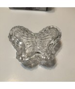 Fine Crystal 3.5&quot; Covered Butterfly Box Amore Collection by Studio Crystal - $30.81 CAD