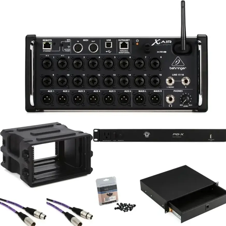 HOT SELLING Midas MR18 18-Input Digital Mixer for iPad/Android Tablets with 16 - £617.67 GBP
