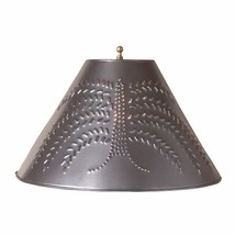 15-inch Willow Tree Lamp Shade in Smokey Black Tin - £36.12 GBP