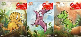 Jigsaw Board Puzzles  AR Glow Games Dinosaurs (Set of 3 Pack) - £15.76 GBP
