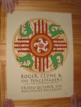 Roger Clyne and the Peacemakers Silk Poster Screen Concert Friday October 5th... - £67.13 GBP