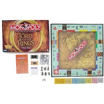 The Lord of the Rings Monopoly Trilogy Edition Hasbro 2003 - $29.57