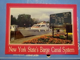 Vtg Postcard Lock 20 Erie Canal, NYS Canal Barge System, Marcy, NY, Whitesboro - £3.98 GBP