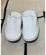 white Slippers, Men white slippers babouches, Moroccan white babouches f... - $1,026.79 MXN