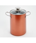 Cook&#39;s Essentials Forged Aluminum 4-qt Vertical Multi Pot in Bronze  OPE... - £38.13 GBP