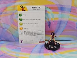 DC Heroclix Crisis Wonder Girl #003 Game Figurine w/Card - $1.99