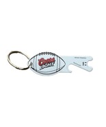 Coors Light Beer Football Bottle and Can Opener Metal Keychain Key Ring - $10.97 CAD