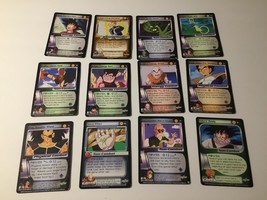 Dragon Ball Z Trading Cards Group of 12 Collectible Game Cards (DBZ-28) - £10.12 GBP