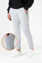 Men&#39;s Gray Gray Slim Double Striped Side Elastic Sweatpants - £13.36 GBP+