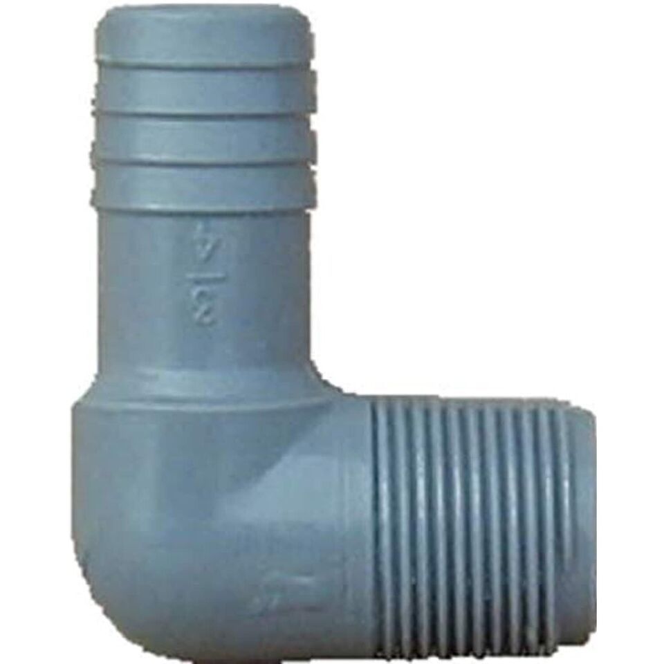 ELBOW INSERT POLY 3/4MPT by LASCO MfrPartNo 1413007RMC - $16.42