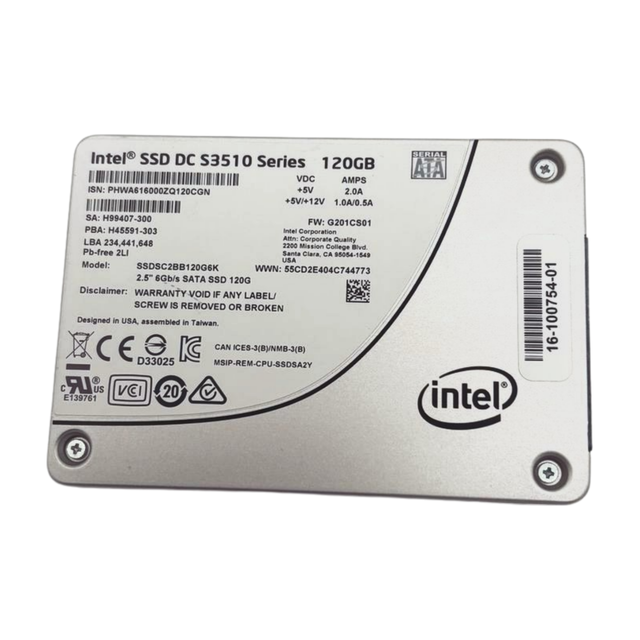 Intel SSDSC2BB120G6K 120GB 6G SATA 2.5&quot; Solid State Drive w60 - $31.69