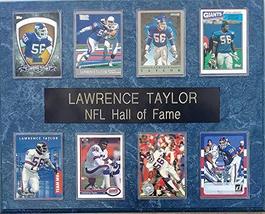 Frames, Plaques and More Lawrence Taylor New York Giants 8-Card 12x15 Blue-Marbl - £27.54 GBP