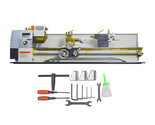 8&quot;*39&quot; Metric/Imperial Thread Electronic Pulse Precision Metal Bench Lat... - $1,725.00