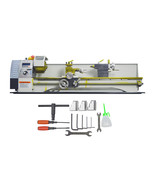 8&quot;*39&quot; Metric/Imperial Thread Electronic Pulse Precision Metal Bench Lat... - £1,355.16 GBP