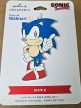 Hallmark Classic Sonic The Hedgehog Flat Metal Christmas Ornament 2022 - £7.46 GBP