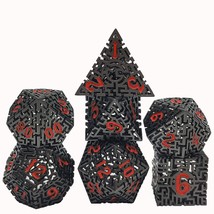 Dungeons And Dragons Dnd Dice Set D&amp;D Metal Polyhedral Dice Set Rpg Mtg ... - £16.65 GBP