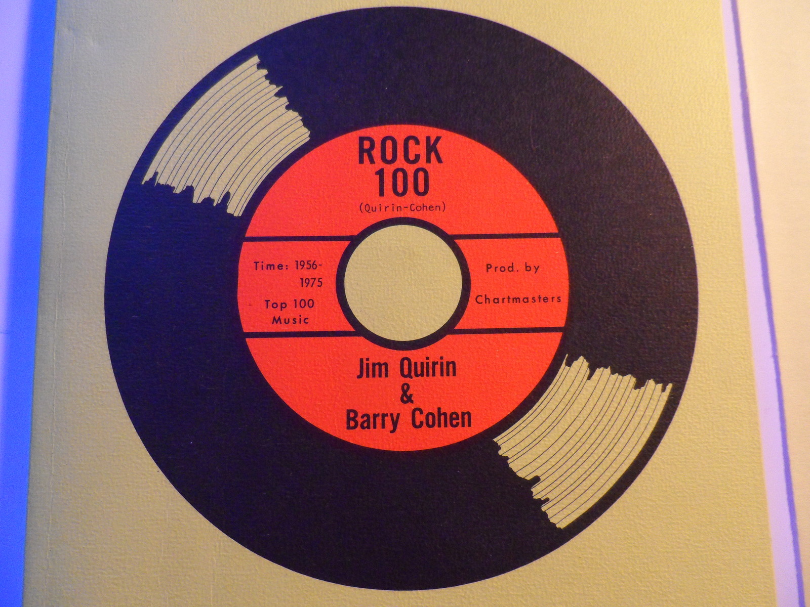 Barry Cohen &amp; Jim Quirin Top 100 Ranking For 1976-80 + Rock 100 Book 197... - $14.95