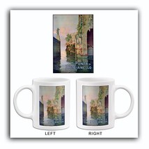 Punta Di Balbianello - Lago Di Como - Italy - 1950&#39;s - Travel Poster Mug - £17.94 GBP+