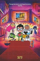 TEEN TITANS GO TO THE MOVIES - 11.5&quot;x17&quot; Original Promo Movie Poster DC ... - £6.11 GBP