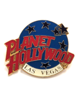 Planet Hollywood Las Vegas Pin Blue Globe Stars Restaurant Logo Nevada S... - $237.43 MXN