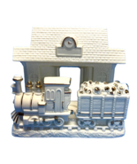 Lenox Train at the Station Votive Tealight Candle Holder Porcelain W/Gol... - $39.68 CAD