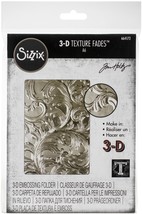 Sizzix 3D Textured Impressions Embossing Folder By Tim Holtz-Elegant - £12.88 GBP