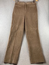 Rafaella Women&#39;s Corduroy Pants Size 10 Relaxed Fit All Straight Leg  - £24.55 GBP