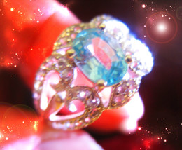 Haunted Ring Vault Of Supernatural Gifts &amp; Powers Highest Light Ooak Magick - £223.24 GBP