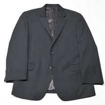 Pronto Uomo Platinum 48R Charcoal Gray 100% Wool Blazer Jacket Sport Coat - £48.18 GBP