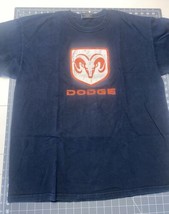 Dodge Ram Emblem Shirt Men’s XL Black Short Sleeve Authentic - $13.95