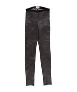 Helmut Lang Stretch Plonge LEATHER Diagonal Seam Leggings Pants Jeans Dk... - €120,42 EUR