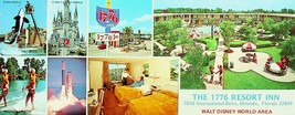 The 1776 Resort Inn Postcard - Orlando, FL - Vintage, Unused - £22.05 GBP