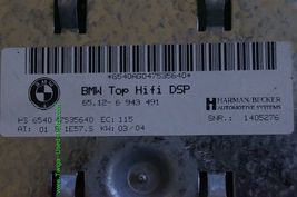 BMW Top Hifi DSP Logic 7 Amplifier Amp 65.12-6 943 491 Herman Becker image 9