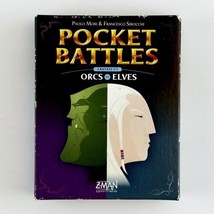 Pocket Battle Cards Orcs VS Elves Fantasy #1 Z-Man Games Card Game Unused  - £31.79 GBP