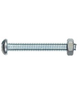 Hillman 7683 #10-24 x 1/2 in. Zinc Round Combination Head Machine Screw - $19.16 CAD