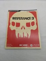 Resistance 3 PS3 Sony Bray Games Strategy Guide Book - £20.15 GBP
