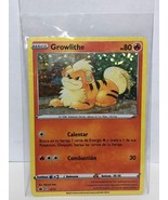 Carte promotionnelle McDonald&#39;s GROWLITHE 4/15 HOLO 2022 ÉDITION ESPAGNE - £41.63 GBP